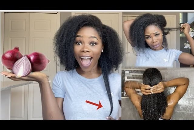 How to use raw onion juice for hair growth