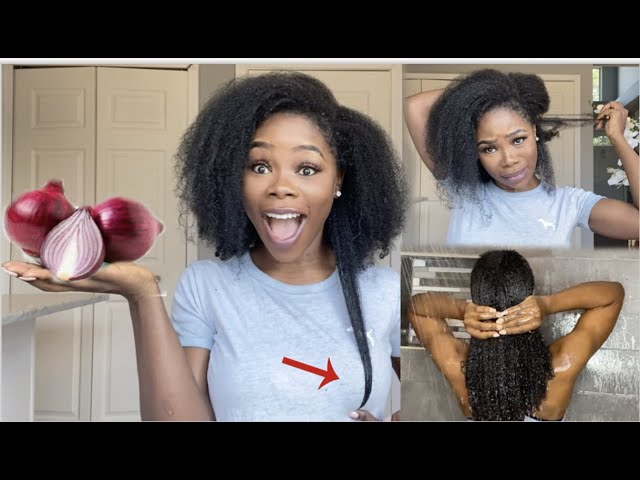 How to use raw onion juice for hair growth Onion is one