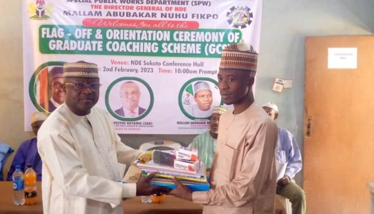 NDE Flag Off Orientation Of Graduate Coaching Scheme In Sokoto