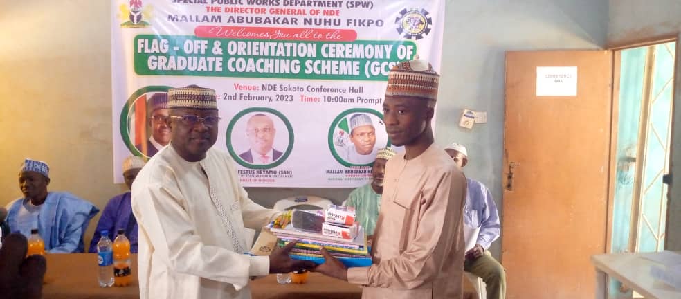 NDE Flag Off Orientation Of Graduate Coaching Scheme In Sokoto