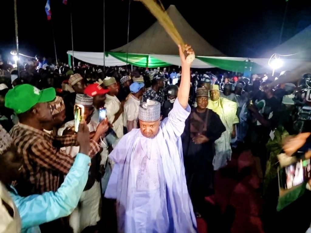 Mammoth crowd of APC supporters in Danko Wasagu excites Gov. Bagudu