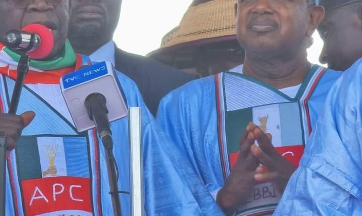 I"ll make Nigeria Africa's agric hub, Tinubu tells unprecedented crowd of APC supporters in Kebbi