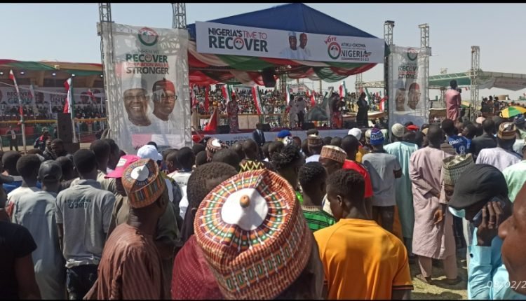 Yobe rally, Atiku vows to address security, economy