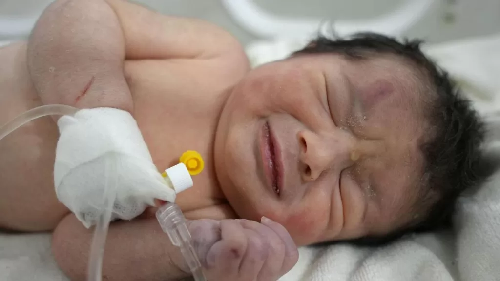 ‘Miracle baby’ still being cared for in hospital in northern Syria