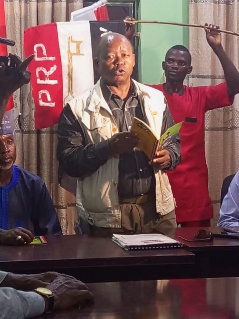 Taraba PRP Candidate deny endorsing another candidate