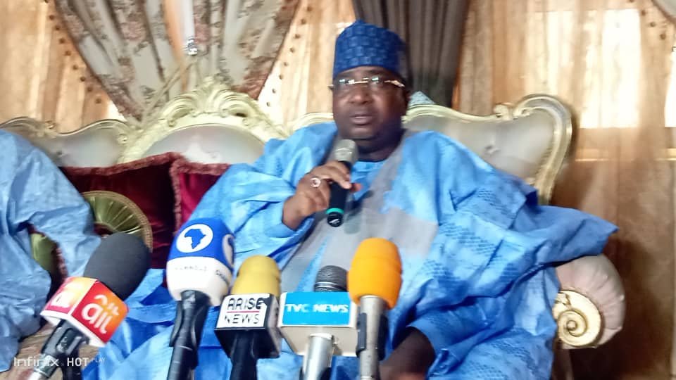 Gov Bagudu rejoices with Gov-elect, Dr. Nasir Idris, Kauran Gwandu