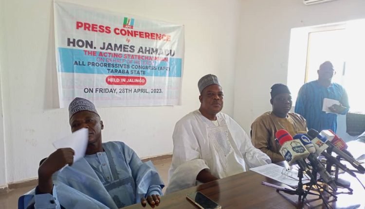 Taraba: APC calls for arrest of El-Suldi over impersonation….Revokes expulsion of Kente, Jimkuta