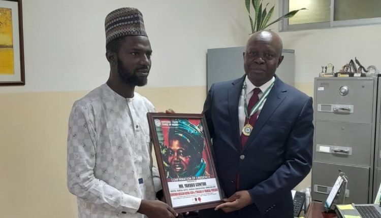 Gontor of NCC Honoured by Northern Organisation