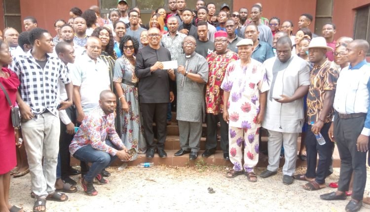 Peter Obi donates N10m to Paul university in Anambra