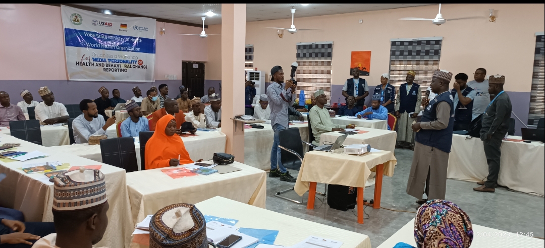 WHO trains 50 Yobe media practitioners in health reporting 