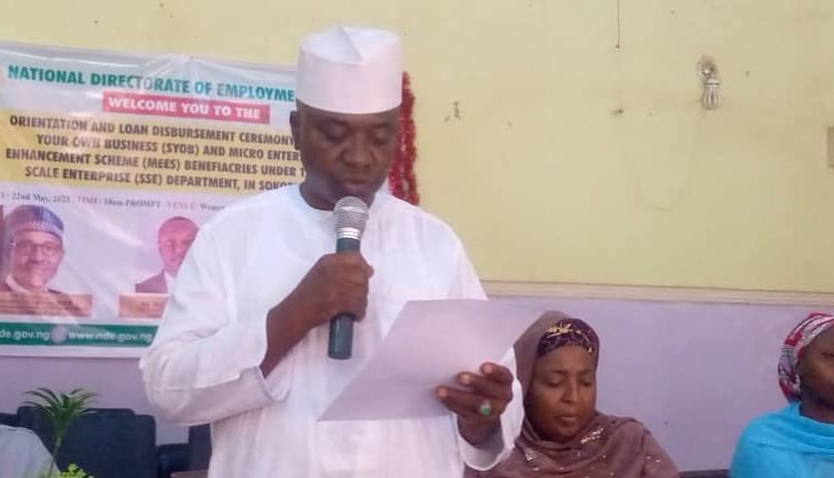 NDE Disburses Start Your  Own Business Loan To Over 70 Beneficiaries In Sokoto