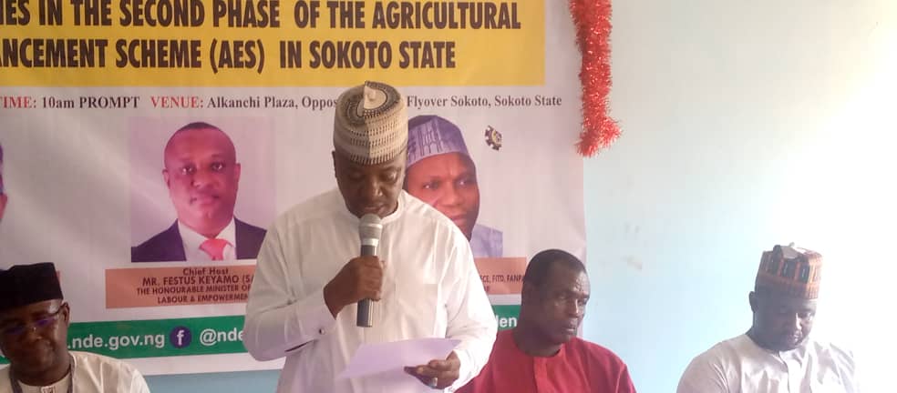 NDE Gives 100.000 Agric Loan To 22 People In Sokoto
