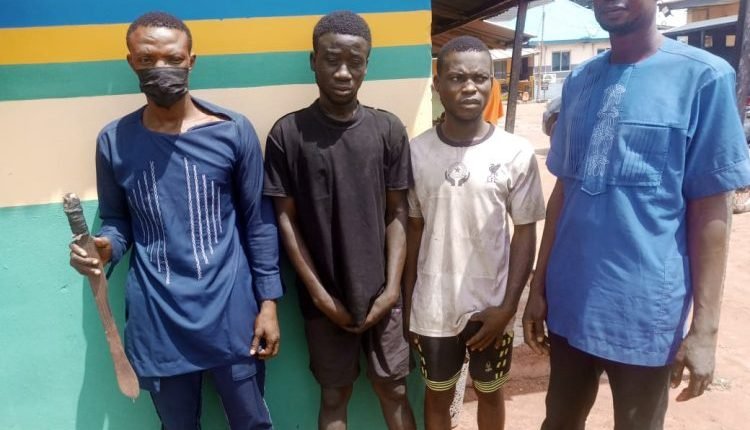 Police arrest 4 robbery suspects in Ogun