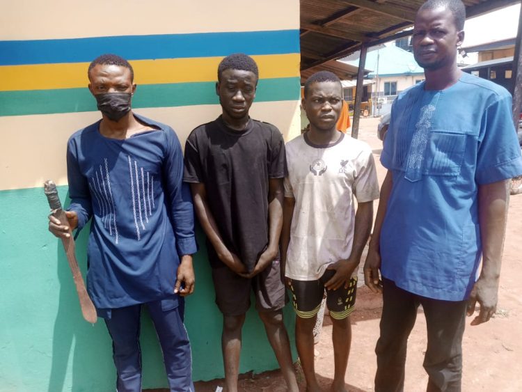 Police arrest 4 robbery suspects in Ogun