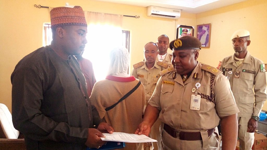 NIS hands over 18-yrs-old girl Libya- bound victim of trafficking to NAPTIP in Kebbi