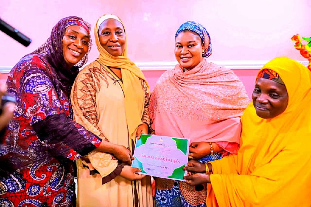 Philanthropy: Kebbi Gov.'s wife confers with traditional title in Gwandu district