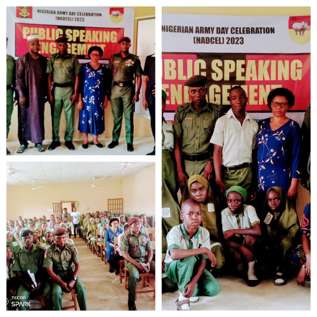 NADCEL 2023: Army Sensitizes Secondary School Students In Sokoto