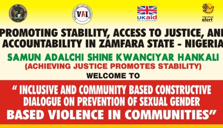SGBV: NGO HOLDS COMMUNITY-BASED DIALOGUE  IN ZAMFARA