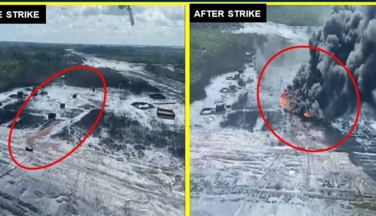 Air strikes destroy over 30 illegal oil refining sites in Rivers – NAF