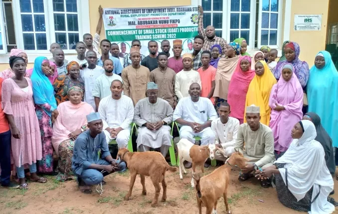NDE trains 50 participants on small stock (Goat) production in Adamawa