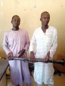 Police arrest suspected bandits allegedly with machine gun
