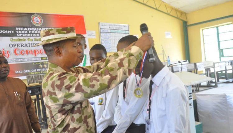 Army organises maiden  inter schools quiz competition in Yobe