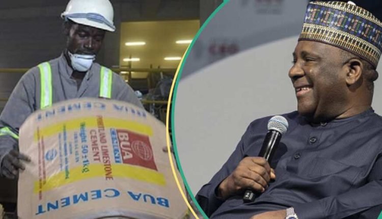 BUA slashes cement price to N3,500 per bag 