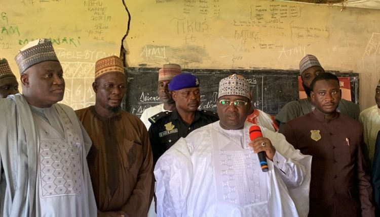 Gov. Idris visits hospital, two secondary schools