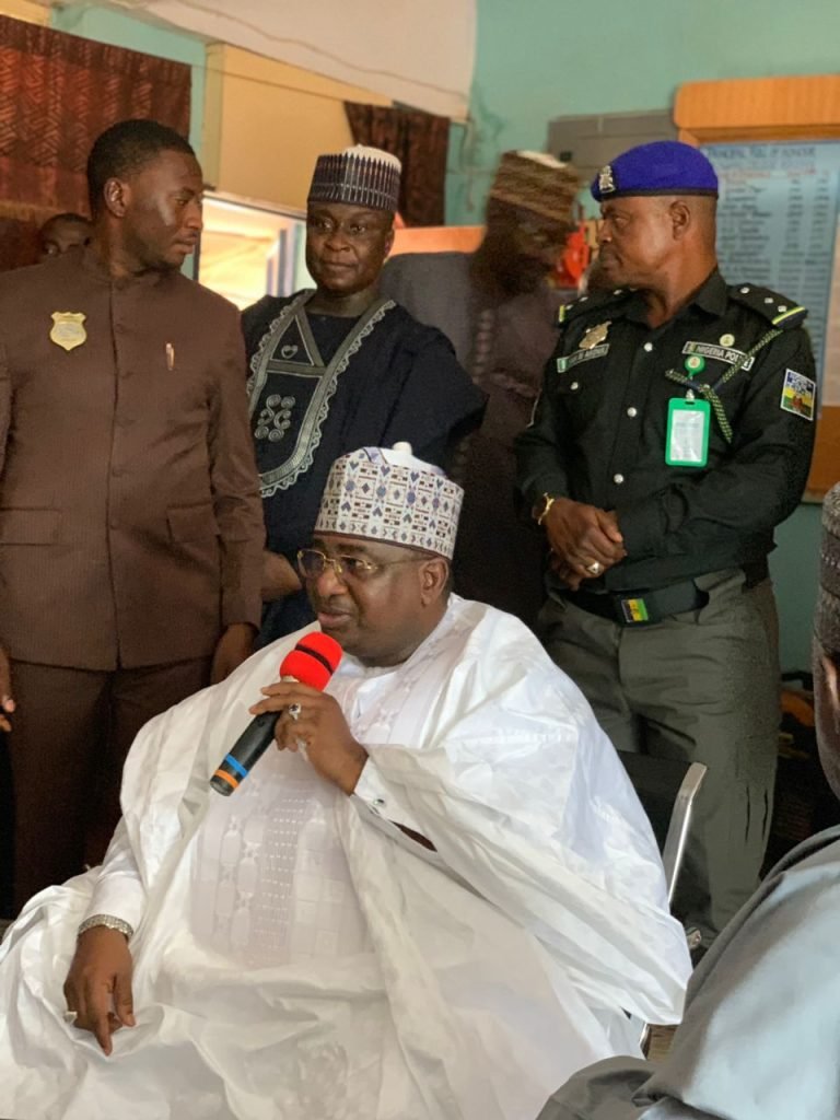 Gov. Idris visits hospital, two secondary schools