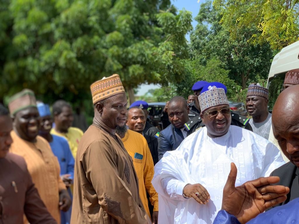 Gov. Idris visits hospital, two secondary schools