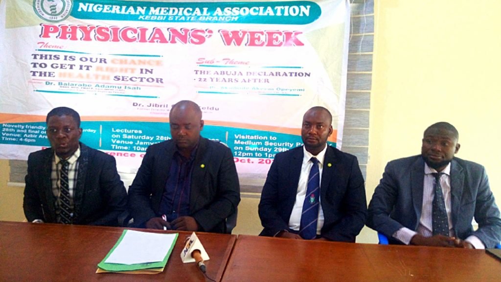 Brain drain: NMA wants Kebbi Govt to rehabilitate general hospitals, doctors accommodation  