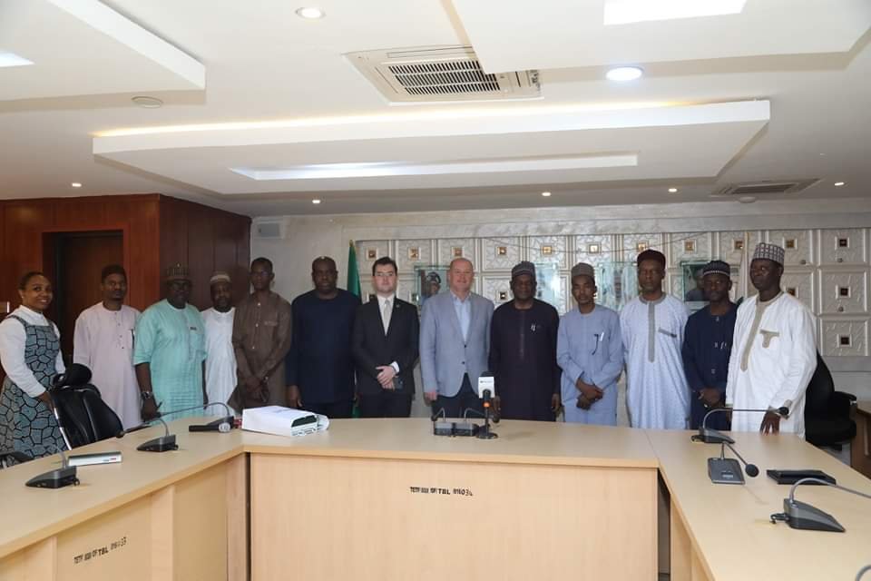 AMBASSADOR OF IRELAND TO NIGERIA COURTESY VISIT TO THE TETFUND.