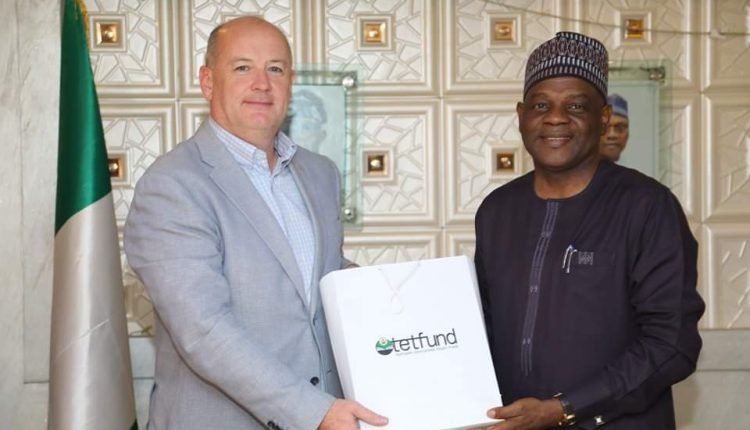 AMBASSADOR OF IRELAND TO NIGERIA COURTESY VISIT TO THE TETFUND.