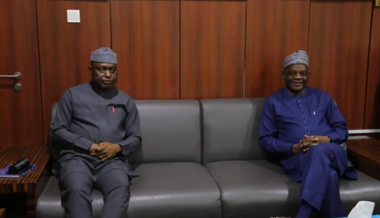 Ekiti State Governor, Biodun, paid a courtesy visit to Tetfund