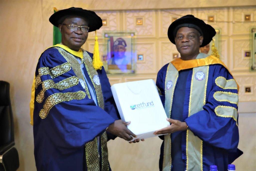 TETfund Boss Echono conferred with the Investiture as Fellow Historical Society of Nigeria