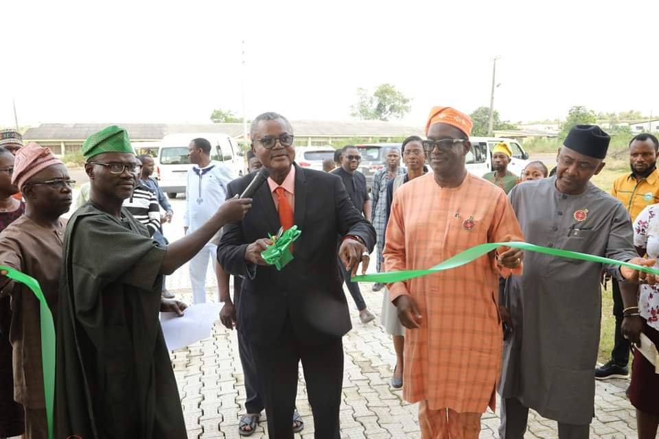 COMMISSIONING OF TETFUND SPONSORED PROJECT AT FEDERAL UNIVERSITY AGRICULTURE ABEOKUTA, OGUN STATE.