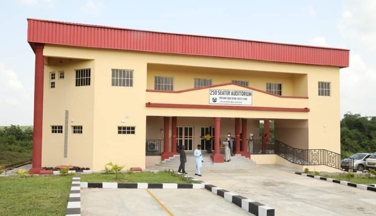 COMMISSIONING OF TETFUND SPONSORED PROJECT AT TAI SOLARIN COLLEGE OF EDUCATION, OMU-IJEBU, OGUN STATE.