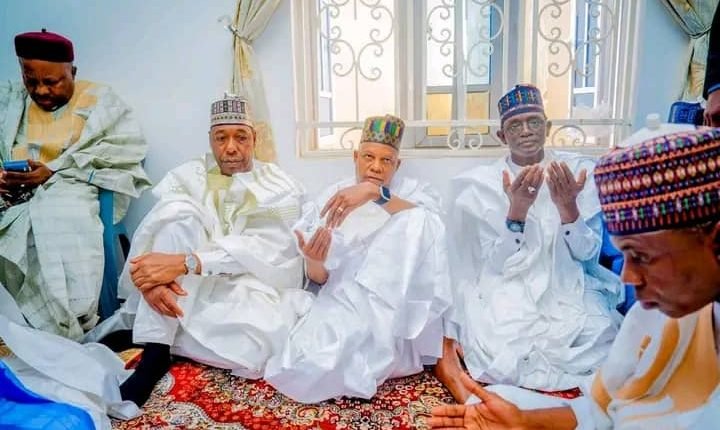 Gov. Buni Condoles With VP Shettima Over Step mother’s Death