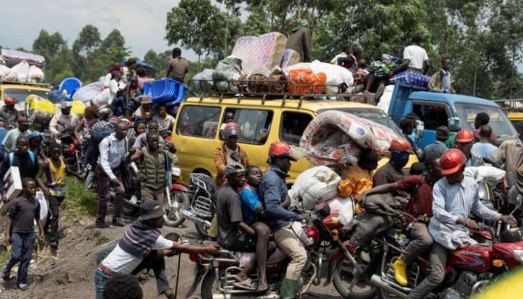 DR Congo: Goma City under threat as thousands flee M23 rebel advance
