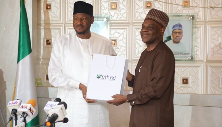 PHOTO NEWS: Insecurity, Skills and Access top Agenda as Katsina State Governor Radda paid a courtesy visit to Tetfund