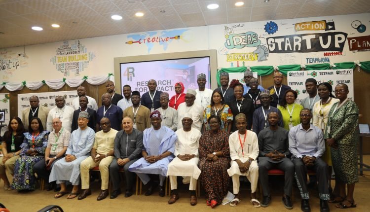 PHOTO NEWS: Deputy Speaker Joined Echono and others to Draw the Curtain on the 20th edition of TETFund Research for Impact at Innov8 Hub