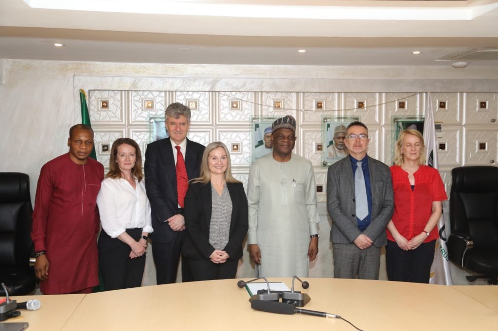 PHOTO NEWS: A Delegation from Kings College London visited Tetfund on the establishment of a Medical Research Centre and Hospital in Abuja in association with Afri-exim.