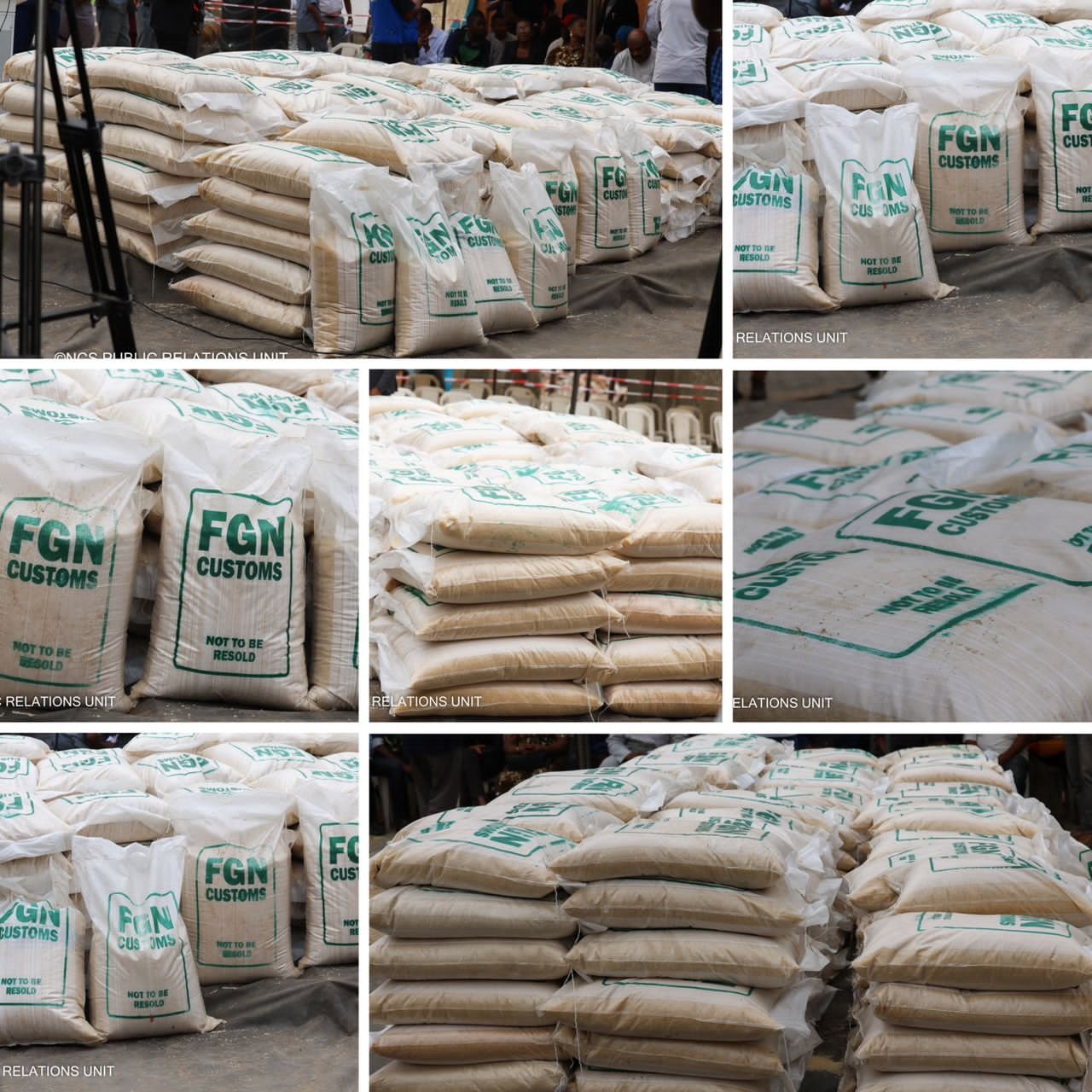 Customs Begins Disbursement of Seized Food Items to Nigerians