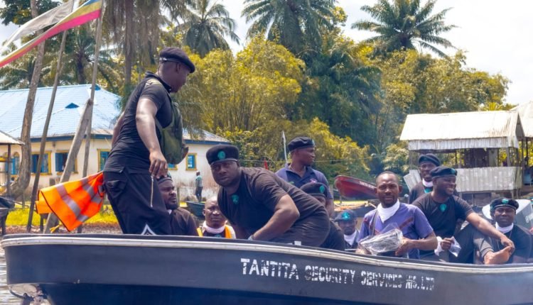 Tantita Security operatives arrest oil thieves, vessel in Bayelsa