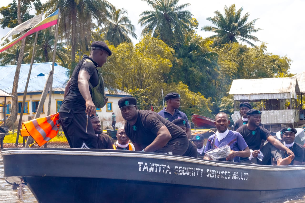 Tantita Security operatives arrest oil thieves, vessel in Bayelsa