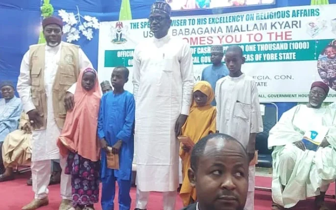 Each of 1,000 orphans receive N50,000 cash support from Yobe government