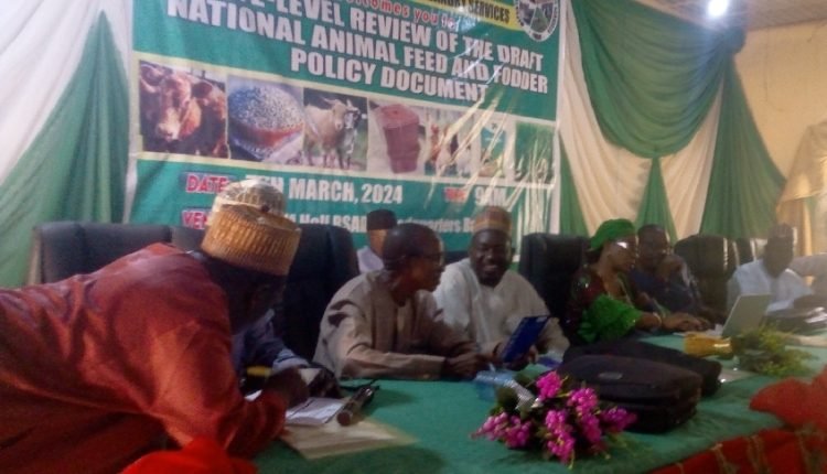FG engages stakeholders on animal feed, fodder policy review in Bauchi.