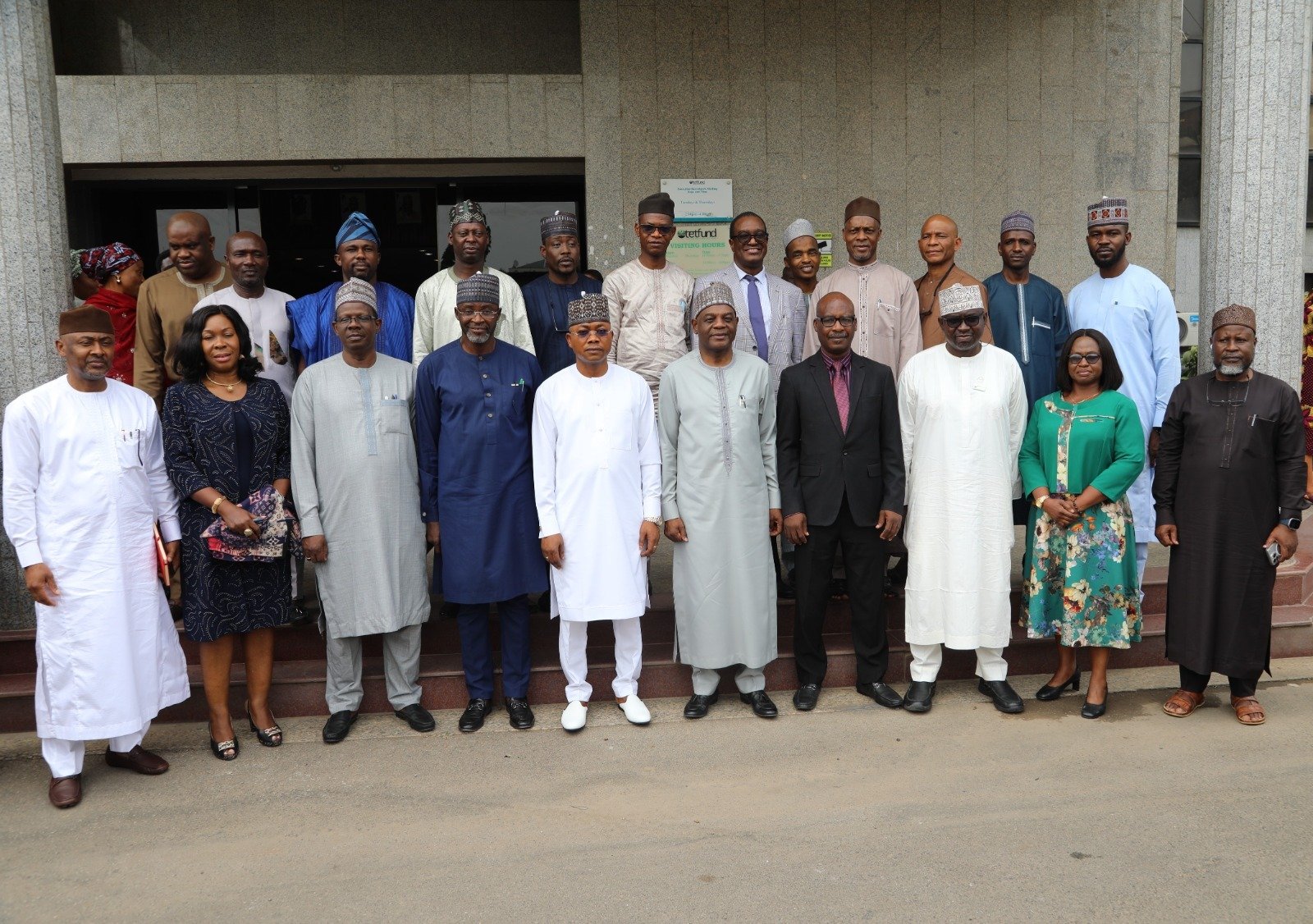 PHOTO NEWS: Kogi State Governor,Usman Ododo paid a Courtesy visit to Tetfund