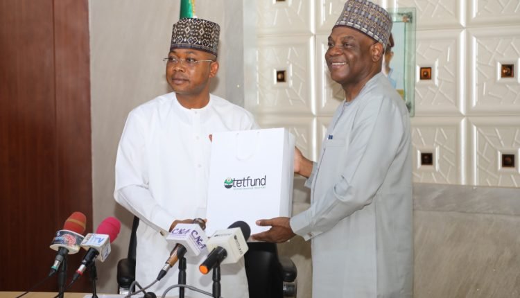 PHOTO NEWS: Kogi State Governor,Usman Ododo paid a Courtesy visit to Tetfund