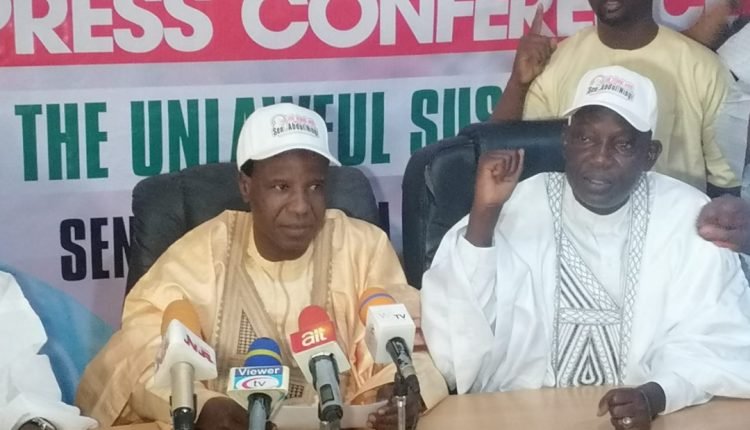 Group urged the senate to tender an apology to Sen Ningi, withdraw suspension.